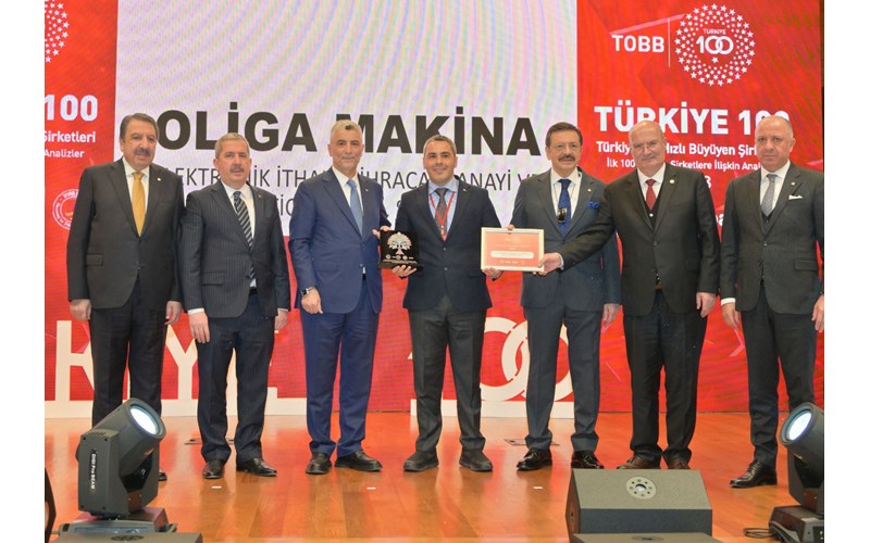 Küme üyemiz Türkiye'nin en hızlı büyüyen 100 şirketi arasında!