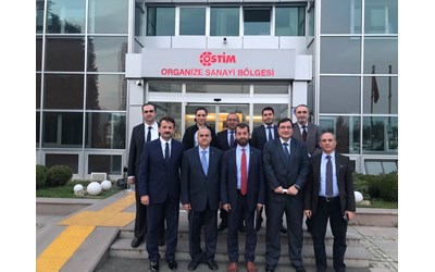 Ankara İl Sağlık Müdürü Prof. Dr. Özkan Ünal OSTİM ziyareti