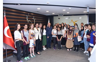 Kızlar STEAM ile Kariyerini Planlıyor Projesi Kapsamında 20 Kız Öğrenciyi Ağırladık!..